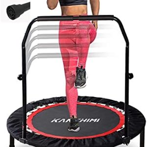 Kanchimi 48" Folding Mini Fitness Trampoline for Home Workout, Max Load 330lbs Kanchimi 40" Folding Mini Rebounder Tra