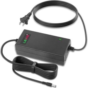 TREE.NB 5|6V 2A Charger for Lithium Battery with 5.5x|1mm Jack Round Connector, GOTRAX GXL V2/G2/G3/G4/Apex/Glider/XR El