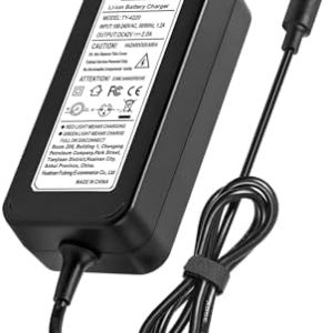 42V 2A Electric Scooter Charger, Replacement Charger for 36V Lithium Battery (XM) - Fast Charging, Lithium Compatible, I