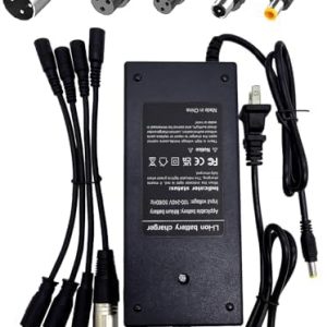 42V 2A Universal E-Bike Charger for Jetson, Gotrax, Razor, Brid, Segway, Sisigad, Hiboy, Ninebot 36V Lithium-ion Batter