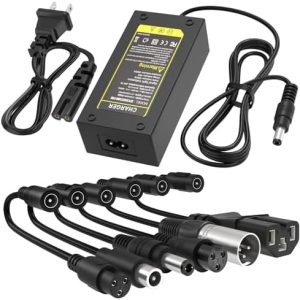 42V 2A Fast Charger Replacement for Razor Jetson Voyage gotrax Ninebot and Most 36V 10S Lithium Battery Devices | 7 Plu
